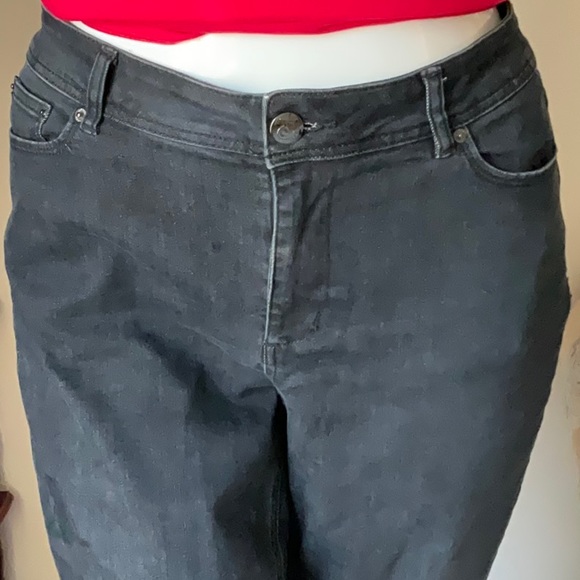 Love and legend black jeans with hoops - Picture 4 of 9